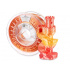 Spectrum 81017 3D filament, PLA Silk Rainbow, 1,75mm, 1000g, Többszínű (Fire red)