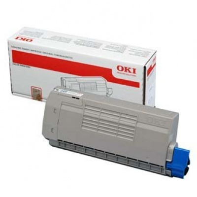 OKI 44318657 fehér (white) eredeti toner