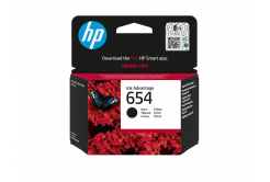 HP 654 7FP39UE fekete (black) eredeti tintapatron