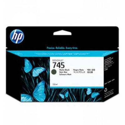 HP 745 F9J99A matt fekete (matte black) eredeti tintapatron