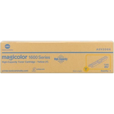 Konica Minolta A0V306H sárga (yellow) eredeti toner