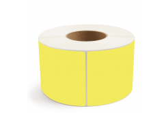 Öntapadós PP (polipropilén) címkék, 100x100mm, 1000db, a TTR, sárga, tekercs