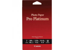 Canon Photo Paper Pro Platinum PT-101 2768B014, 300 g/m2, 10x15cm, 50db, fényes, fehér, fotópapír
