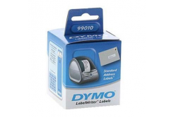 Dymo 99010, S0722370, 28mm x 89mm, fehér, papír címkék