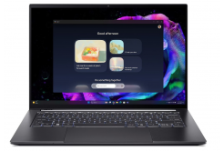 Acer NX.J81EC.001 Swift X 14/SFX14-73G-990T/U9-285H/14,5"/2880x1800/T/32GB/1TB/RTX 5070/W11H/Ezüst/2R