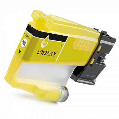 Brother LC-527XL Y sárga (yellow) kompatibilis tintapatron