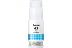 Canon GI-43 C 4672C001 cián (cyan) eredeti tinta