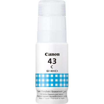 Canon GI-43 C 4672C001 cián (cyan) eredeti tinta
