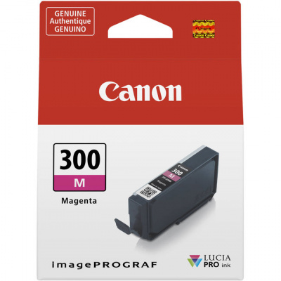 Canon eredeti tintapatron PFI300M, magenta, 14,4ml, 4195C001, Canon imagePROGRAF PRO-300
