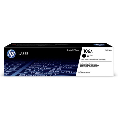 HP 106A W1106A fekete (black) eredeti toner