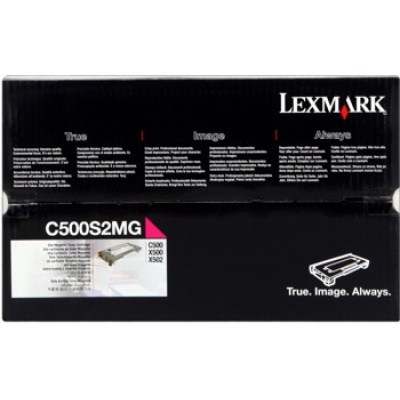 Lexmark C500S2MG bíborvörös (magenta) eredeti toner
