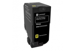 Lexmark 84C2HY0 sárga (yellow) eredeti toner