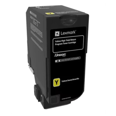Lexmark 84C2HY0 sárga (yellow) eredeti toner
