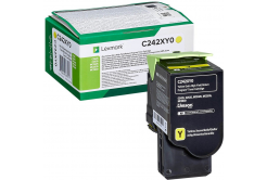 Lexmark C242XY0 sárga (yellow) eredeti toner