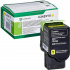 Lexmark C242XY0 sárga (yellow) eredeti toner