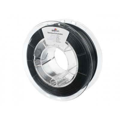 Spectrum 80567 3D filament, S-Flex 85A, 1.75mm, 0.25kg, DEEP BLACK