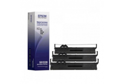 Epson C13S015339, fekete, eredeti festékszalag, 3db