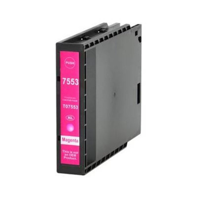 Epson T7553 bíborvörös (magenta) utángyártott tintapatron