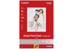 Canon Matte Photo Paper, fotópapírok, matt, fehér, A4, 170 g/m2, 5 db, 7981A042, inkoustový