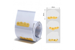Niimbot címkék T 1EA00704601, 41x31mm 220db Emoji a B21, B21S, B3, B1S esetében