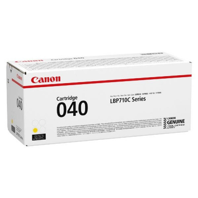Canon 040Y sárga (yellow) eredeti toner