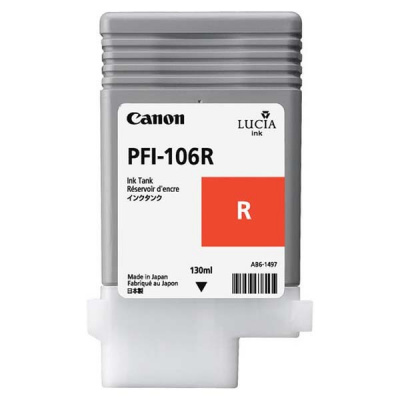 Canon PFI-106R, 6627B001 piros (red) eredeti tintapatron