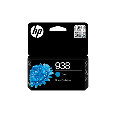 HP 938 4S6X5PE cián (cyan) eredeti tintapatron