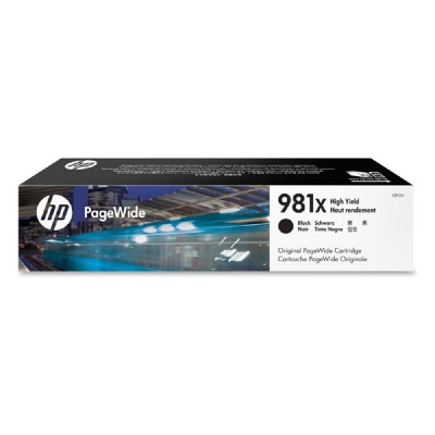 HP 981X L0R12A fekete (black) eredeti tintapatron