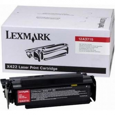 Lexmark 12A3715 fekete (black) eredeti toner