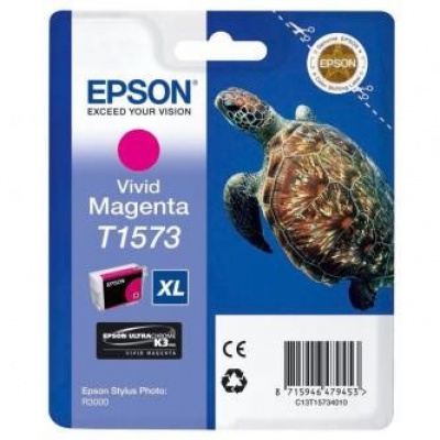 Epson C13T15734010 bíborvörös (magenta) eredeti tintapatron