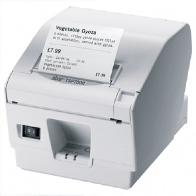 Star TSP743II 99257300 pénztárgépnyomtató, HI X, 8 pont/mm (203 dpi), vágó, USB, szürke
