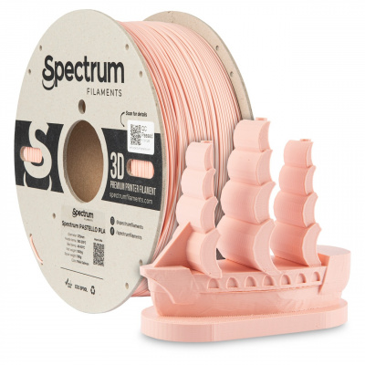 Spectrum 80710 3D filament, pastello PLA, 1,75mm, 1000g, Rózsaszín (Pale salmon)