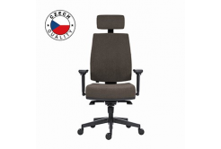 Powerton ERGO JANA Kancelářské ergonomické křeslo, Šedé