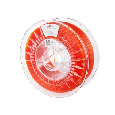 Spectrum 80736 3D filament, Premium PCTG, 1,75mm, 1000g, Átlátszó narancs (Transparent orange)