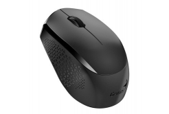 Genius Egér NX-8000S 31030025400, 1600DPI, 2.4 [GHz], optikai, 3 gomb, vezetéknélküli USB, fekete, AA