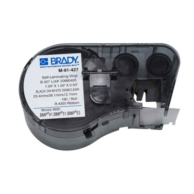 Brady M-91-427 / 131570, címkék 25.40 mm x 38.10 mm