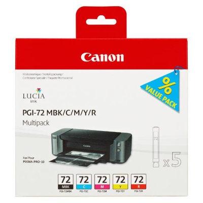Canon PGI-72 MBK/C/M/Y/R multipack eredeti tintapatron