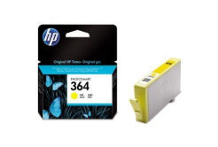 HP eredeti tintapatron blistr, CB320EE#301, No.364, yellow, 300 oldal, HP Photosmart B8550, C5380, D5460