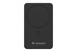 Verbatim 32227 power bank with wireless charging, 5V, 10000mAh, fekete