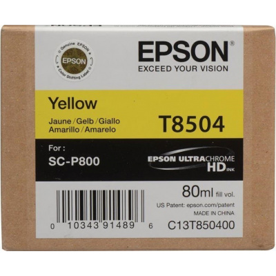 Epson T8504 C13T850400 sárga (yellow) eredeti tintapatron
