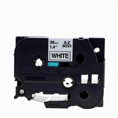 Brother TZe-V261, 36mm x 5,5m, fekete nyomtatás / fehér alapon, vinyl, utángyártott szalag