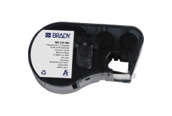 Brady M5-124-492 / 170900, 12.70 mm, Polyester, fekete nyomtatás / fehér alapon