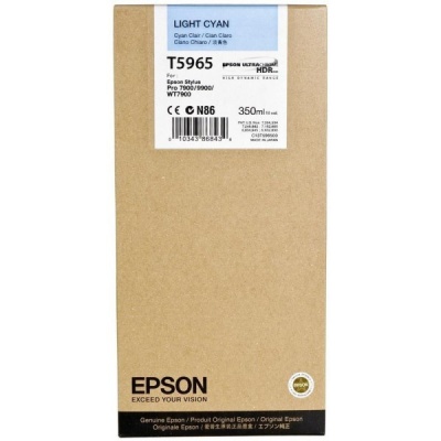 Epson C13T596500 világos cián (light cyan) eredeti tintapatron