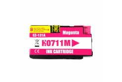 Utángyártott tintapatron a HP 711 CZ131A bíborvörös (magenta)