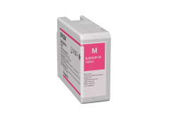 Epson SJIC55-M C13T58C340 ColorWorkshez, bíbor (magenta) eredeti tintapatron