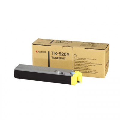 Kyocera Mita TK-520Y sárga (yellow) eredeti toner