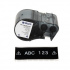 Brady M5C-1500-595-BK-WT / 170947, 38.10 mm x 7.62 m, vinil, fehér nyomtatás / fekete alapon