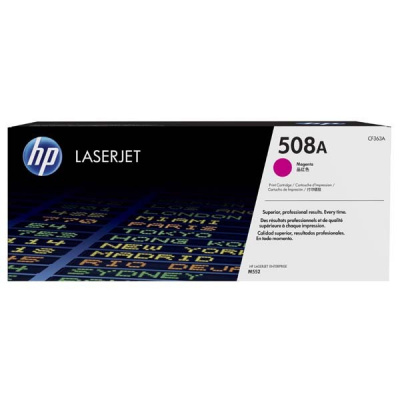 HP 508A CF363A bíborvörös (magenta) eredeti toner