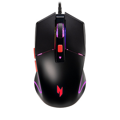 Acer Nitro NMW100/Játék/Optikai/Jobbkezeseknek/7 200 DPI/Vezetékes USB-A/Fekete