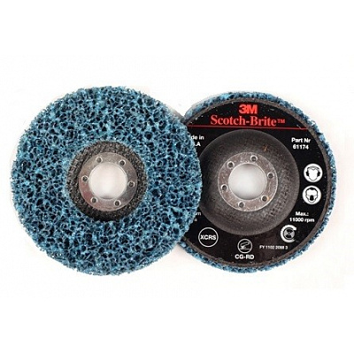 3M Scotch-Brite™ CG-RD Clean & Strip tisztítókorong, X CRS, 115 x 22 mm (61174)